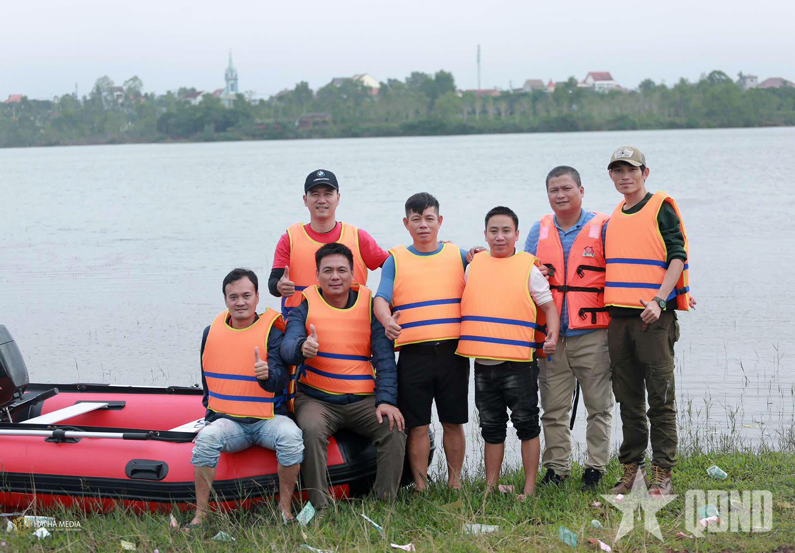 Anh Nguyễn Mậu Anh Tuấn: Luôn sẵn sàng xông pha trong bão lũ